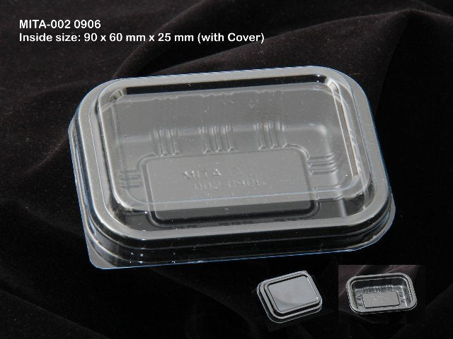 002-0906 Tray + Cover (Pack of 100)