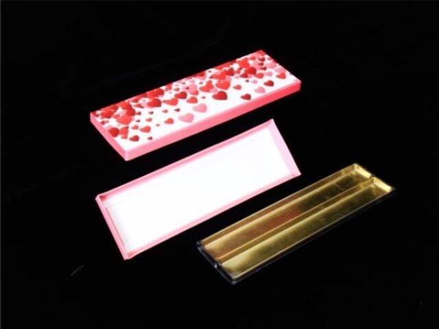 Hearts Choco SMS 2 Line O+T+C (Pack of 10)