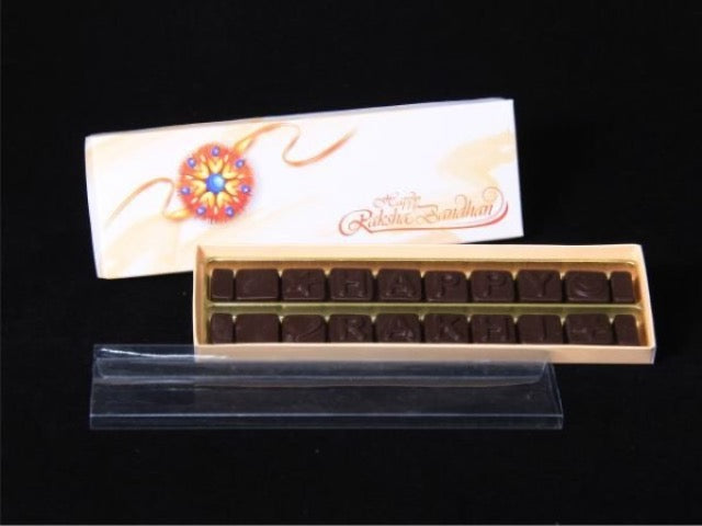 Rakhi Choco SMS 2 Line O+T+C (Pack of 10)