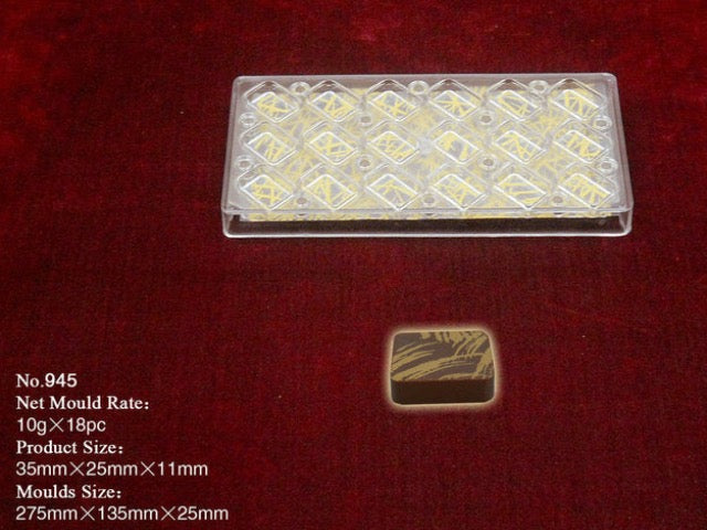 Polycarbonate Mould Xing C945 Rectangle