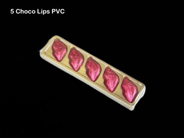 5 Choco Lips PVC T+C (Pack of 10)