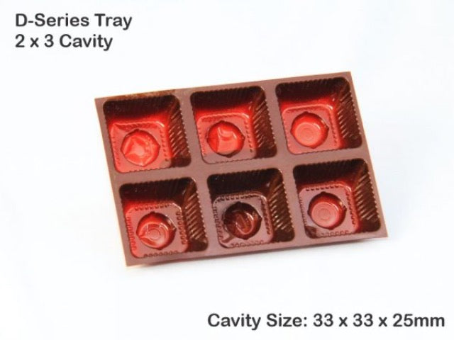 D-Series 2x3 Tray Only (Pack of 10)