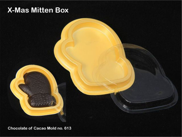 Christmas Mitten Tray + Cover (Pack of 10)