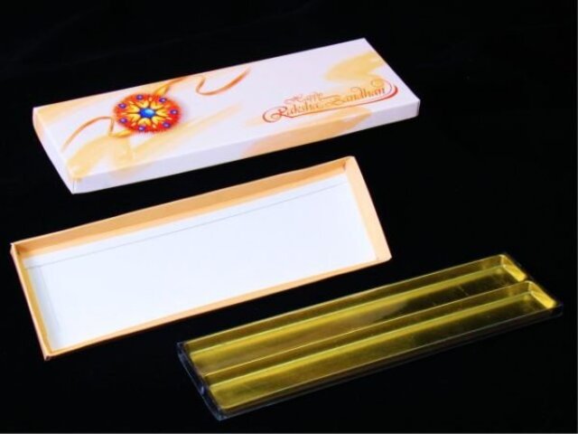 Rakhi Choco SMS 2 Line O+T+C (Pack of 10)