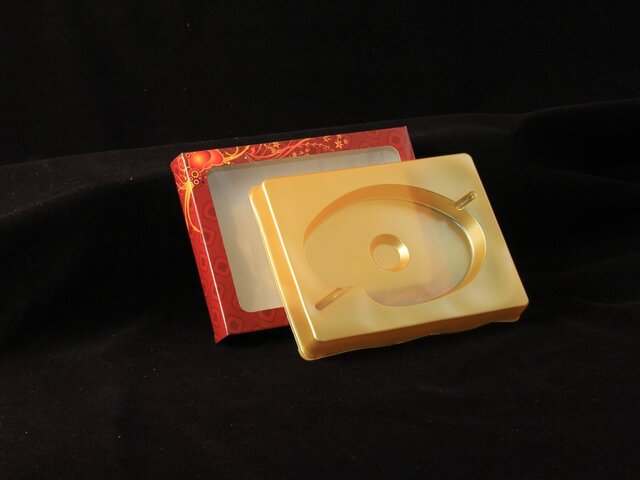 Greeting Tray Palette + Red Cover (Pack of 10)