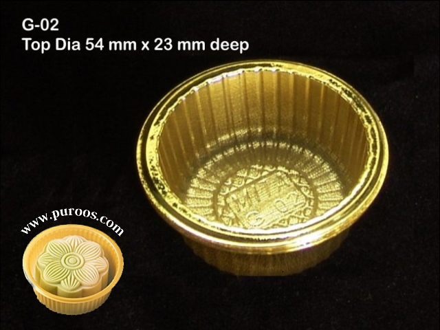 G02 Round (54 dia.) Tray (Pack of 100)