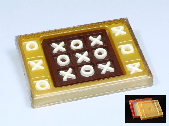 Greeting X and O Tray + Red Cover (Pack of 10)