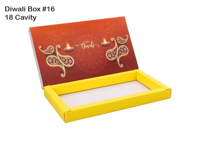 18 Cav. Orange Diwali Box No. 16 O+T+C (Pack of 10)