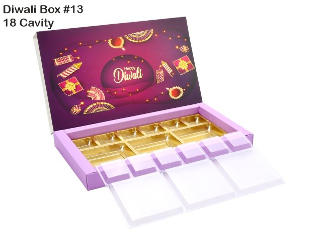 DC-18 Purple Diwali Box No. 13 O+T+C (Pack of 10)