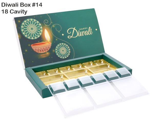 DC-18 Green Diwali Box No. 14 O+T+C (Pack of 10)