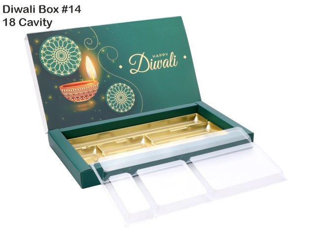 Pataka-18 Green Diwali Box No. 14 O+T+C (Pack of 10)