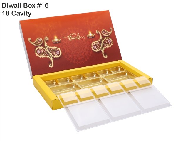 DC-18 Orange Diwali Box No. 16 O+T+C (Pack of 10)