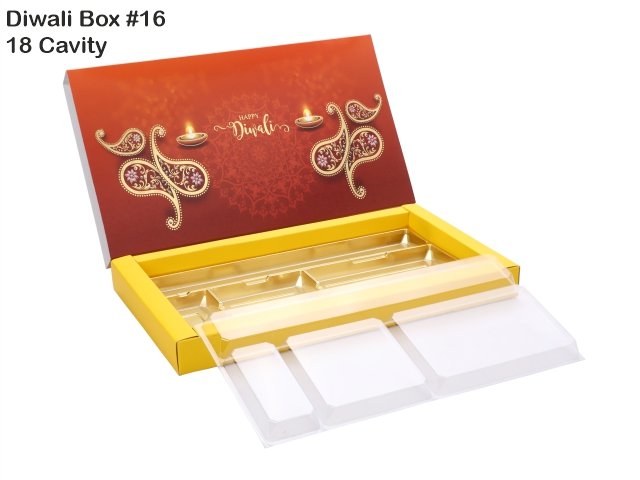 Pataka-18 Orange Diwali Box No. 16 O+T+C (Pack of 10)