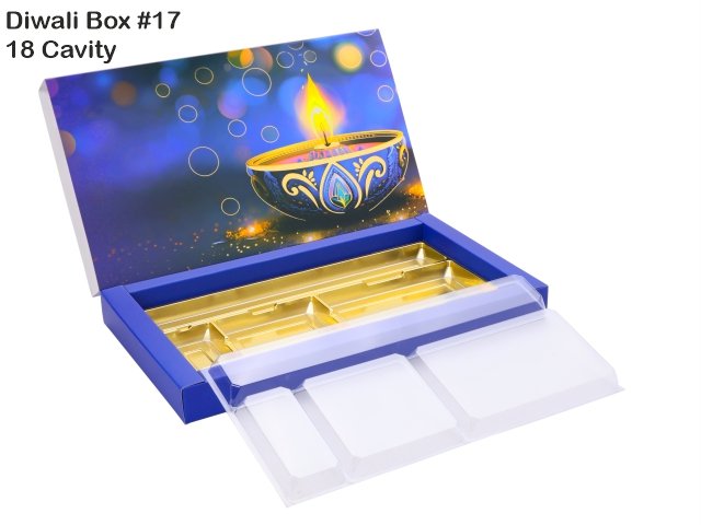 Pataka-18 Dark Blue Diwali Box No. 17 O+T+C (Pack of 10)