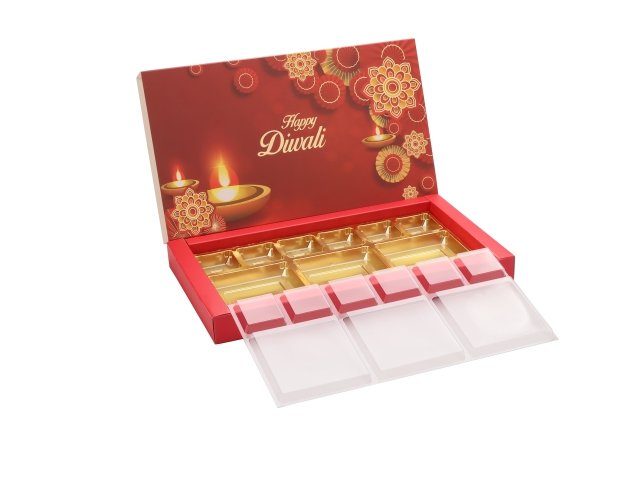 DC-18 Red Diwali Box No. 7 O+T+C (Pack of 10)