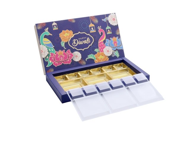 DC-18 Peacock Diwali Box No. 8 O+T+C (Pack of 10)