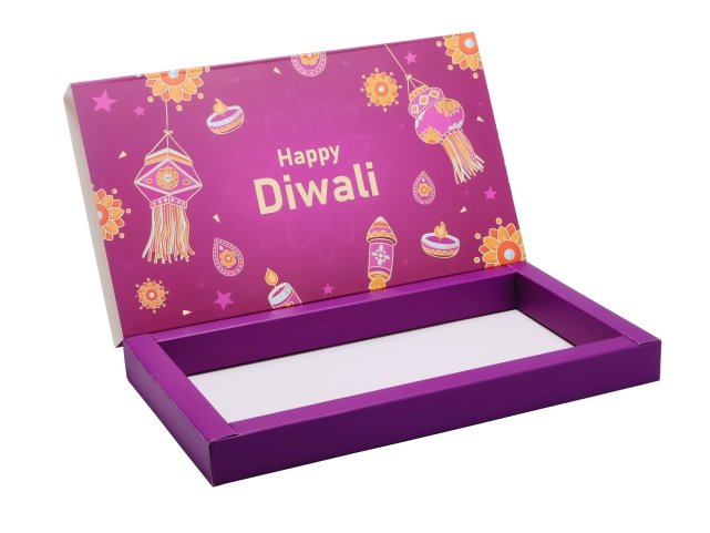 18 Cav. Purple Diwali Box No. 9 O+T+C (Pack of 10)