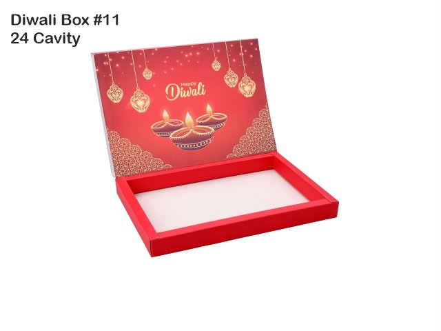 24 Cav. Red Diwali Box No. 11 O+T+C (Pack of 10)