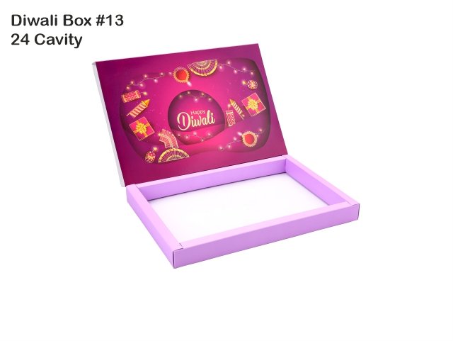 24 Cav. Purple Diwali Box No. 13 O+T+C (Pack of 10)