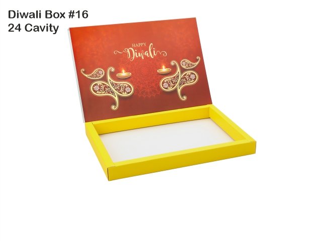 24 Cav. Orange Diwali Box No. 16 O+T+C (Pack of 10)