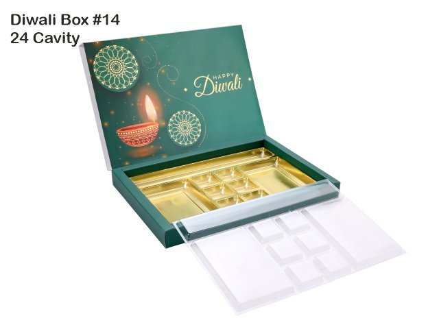 Pataka-24 Green Diwali Box No. 14 O+T+C (Pack of 10)