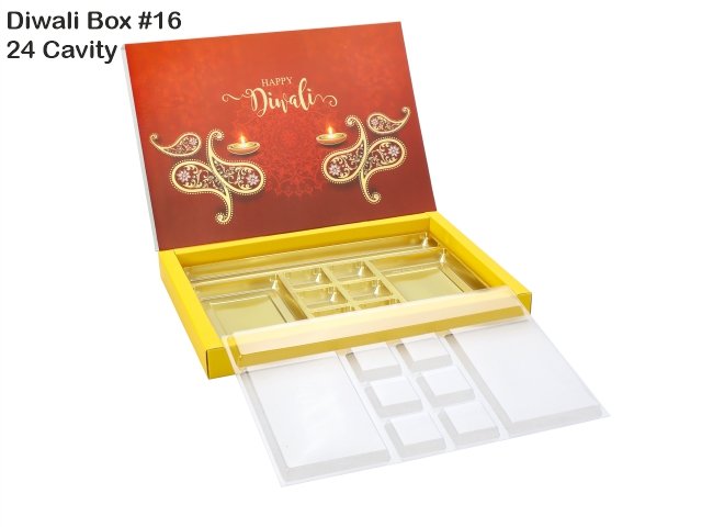 Pataka-24 Orange Diwali Box No. 16 O+T+C (Pack of 10)