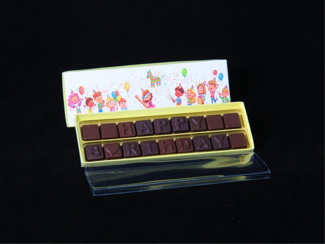 Birthday Choco SMS 2 Line O+T+C (Pack of 10)
