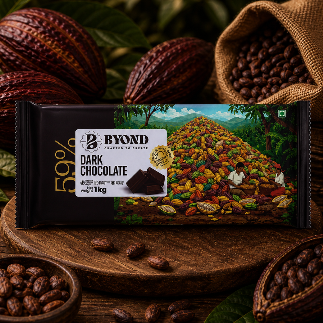Byond Dark Chocolate 59% Cocoa (1KG)