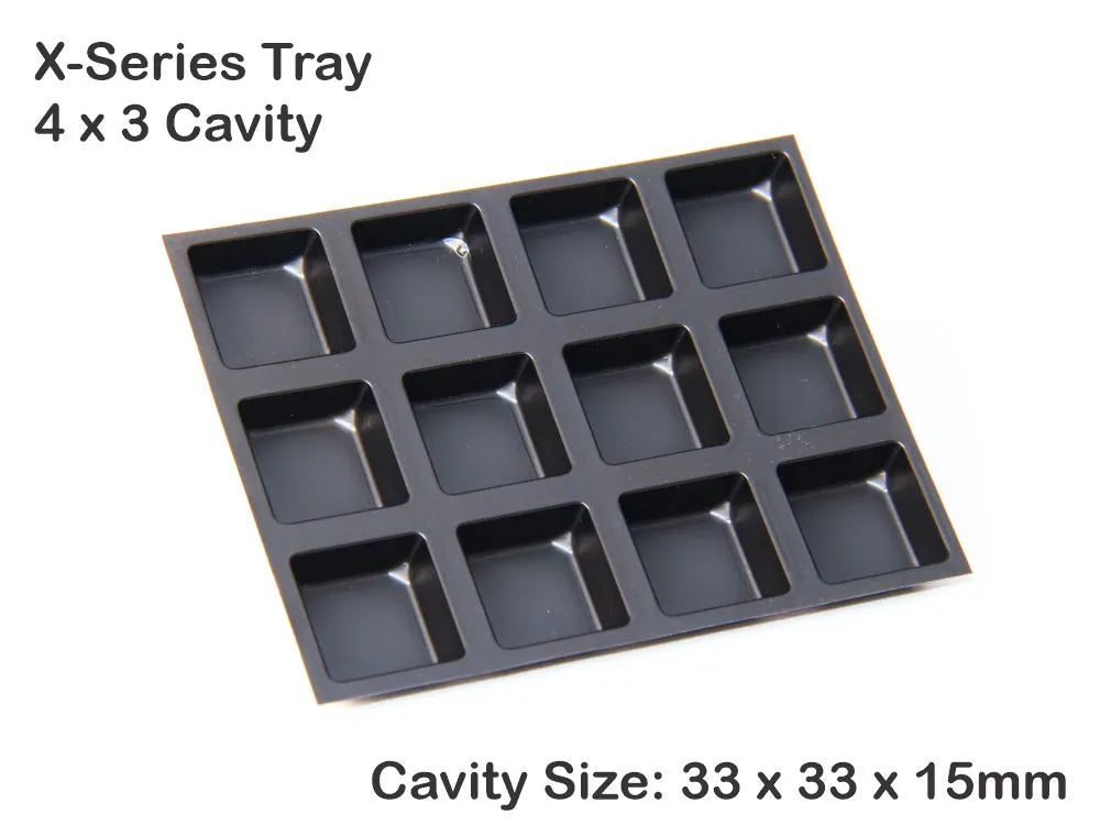 X-Series 4x3 Tray Only (Pack of 10)