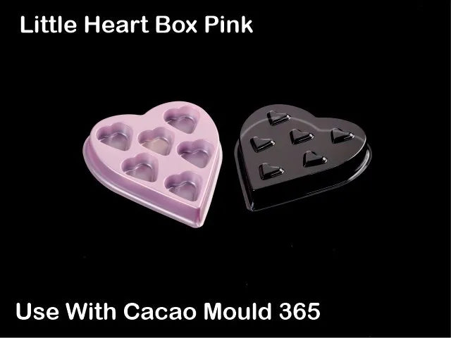 6 Cav. Little Heart Box Pink T+C (Pack of 25)