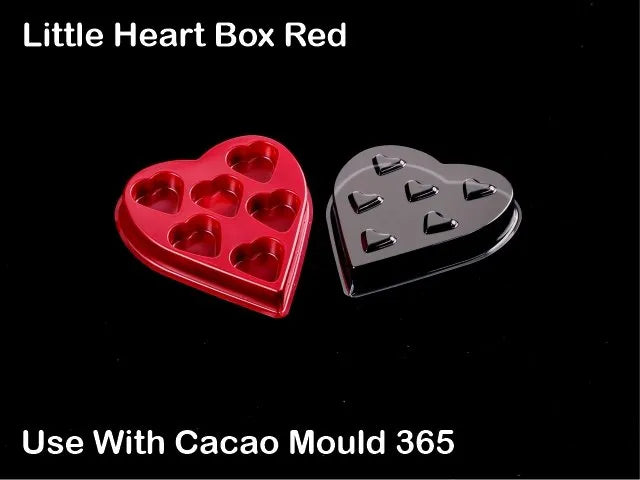 6 Cav. Little Heart Box Red T+C (Pack of 25)