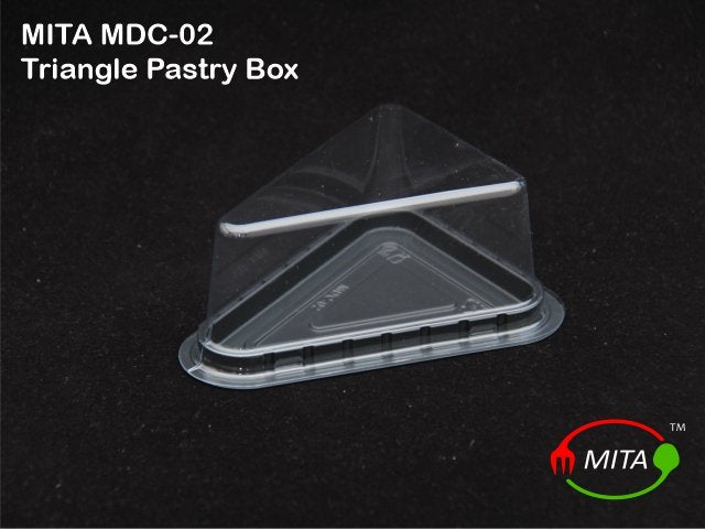 Triangle Dome Box MDC02 Black (Pack of 25)