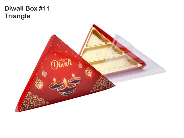 Triangle Red Diwali Cracker Box No. 11 O+T+C (Pack of 10)