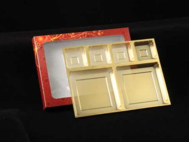 DC-12 Tray + Red Greeting Box (Pack of 10)