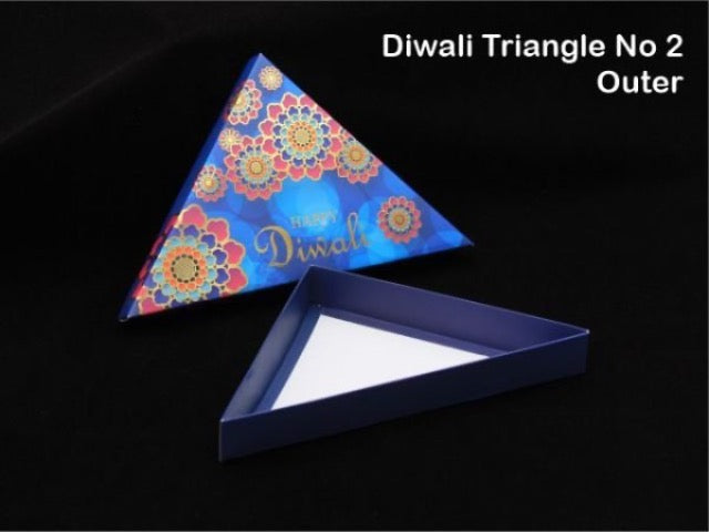 Triangle Blue Diwali Cracker Box No. 2 O+T+C (Pack of 10)