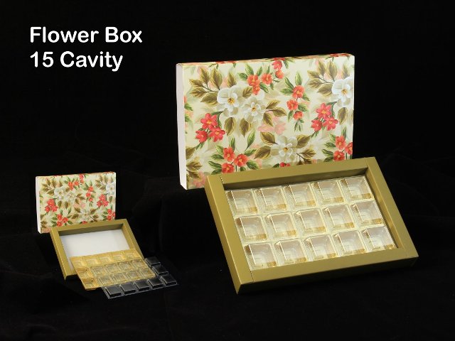 15 Cav. Flower Box O+T+C (Pack of 10)