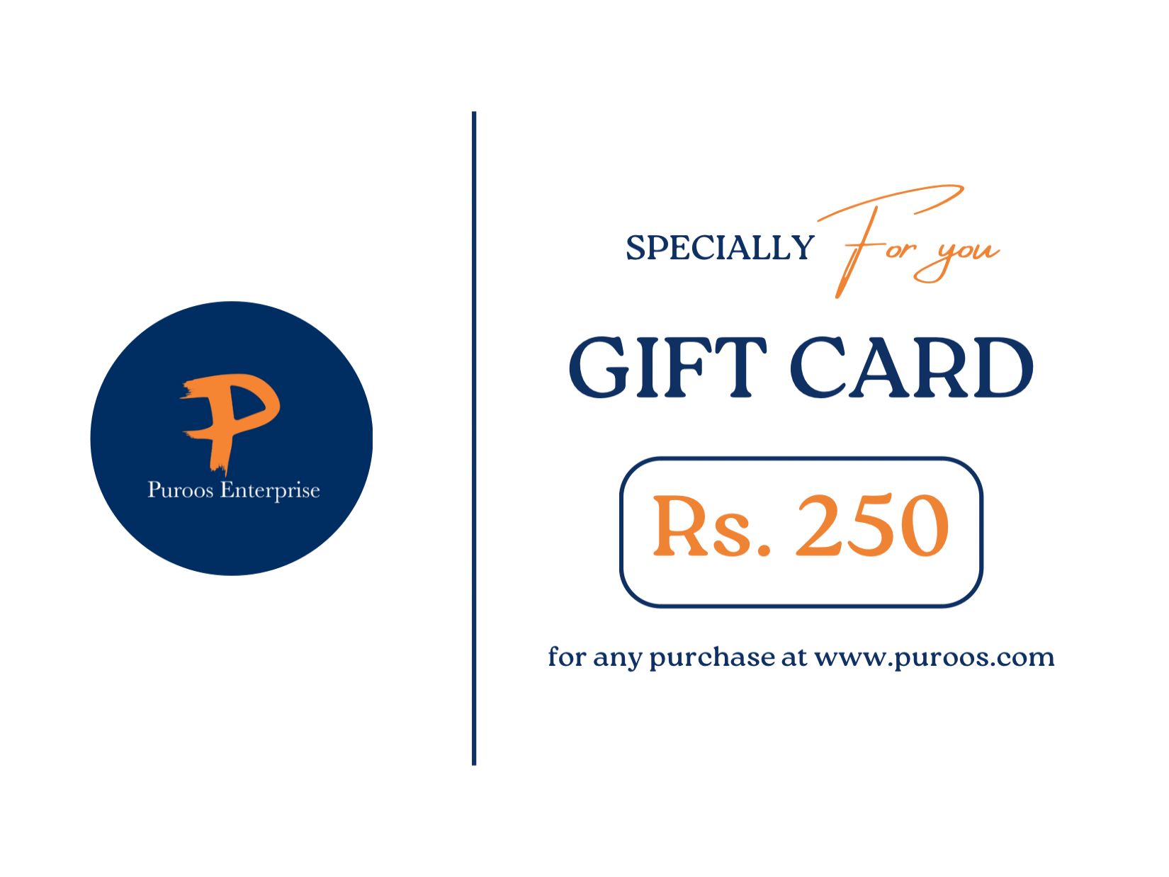 Gift Card (Rs. 250)