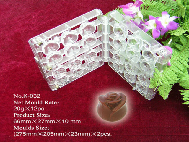Polycarbonate Mould Xing K032 Rose Book