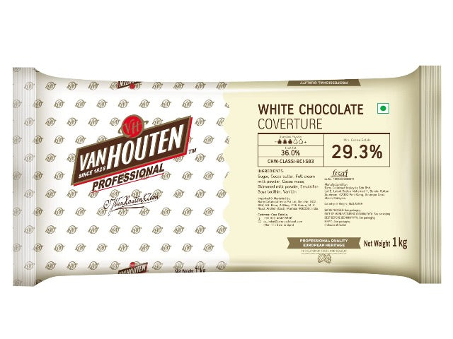 VHP White Chocolate 29.3% Cocoa (1 KG)