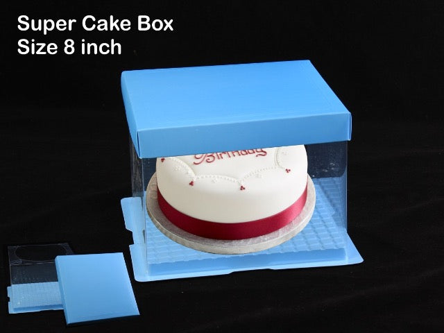 Super Cake Box Blue (Pack of 5)