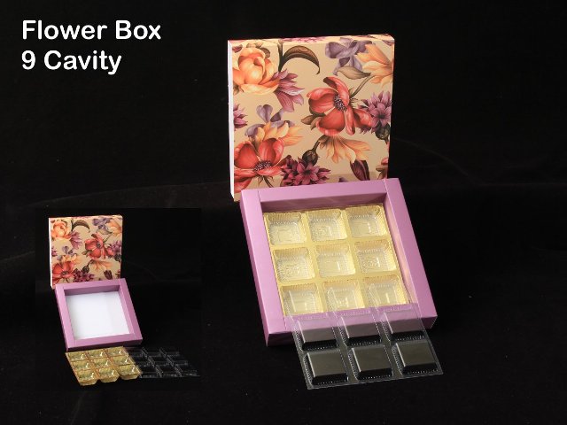 9 Cav. Flower Box O+T+C (Pack of 10)