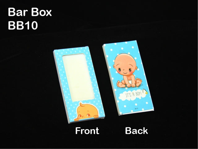 BB10 It's a Boy Bar Box (Pack of 10)