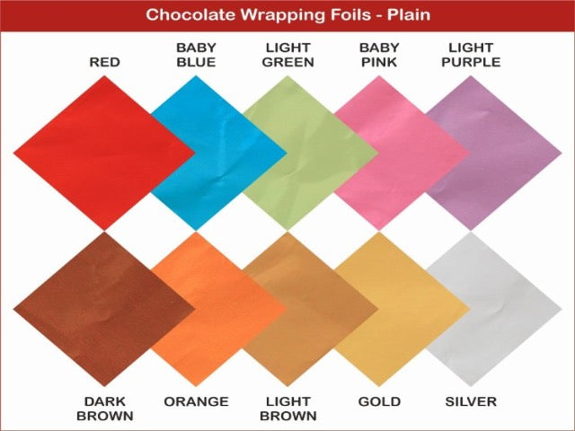 Plain Wrapping Foil (Pack of 200)