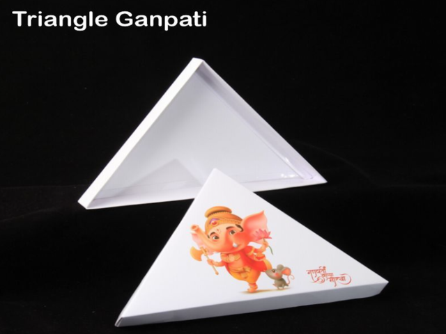 3 Cav. Ganpati Triangle Box O+T+C (Pack of 5)