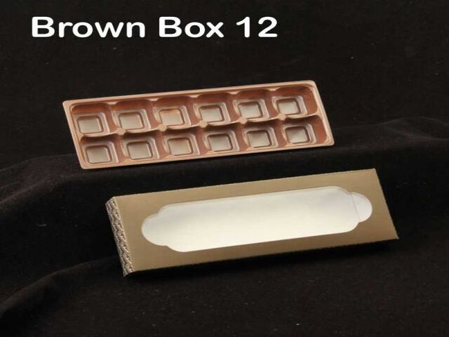 12 Cav. Brown N-Series Box + Tray (Pack of 10)